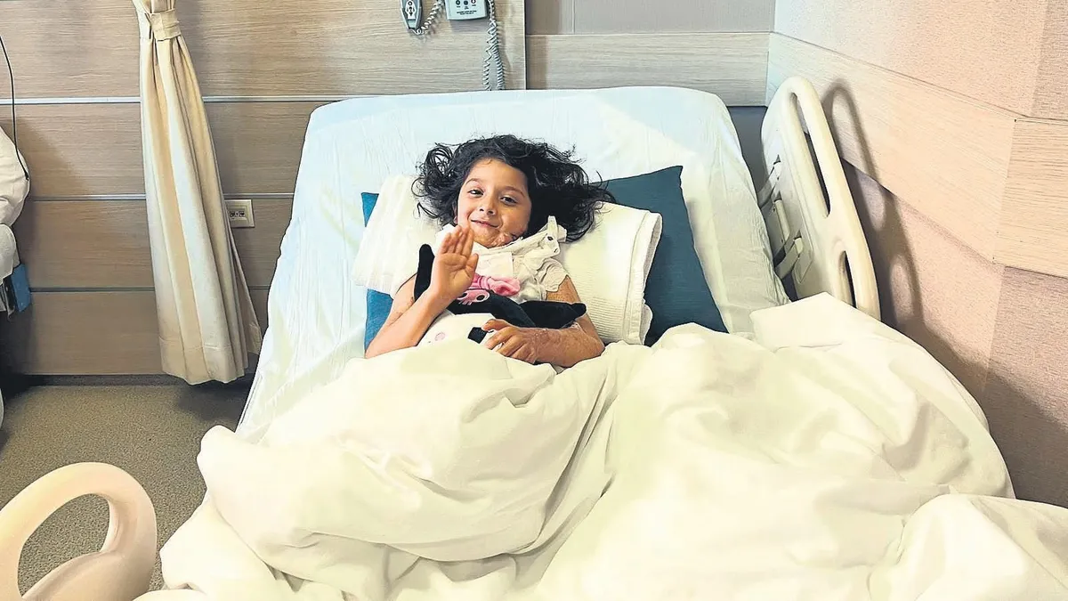 Deri Nakliyle Sağlığına Kavuştu: Küçük Gülşah Artık Annesini Öpebiliyor