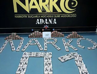 Adana’da 77 kilogram eroin ele geçirildi!