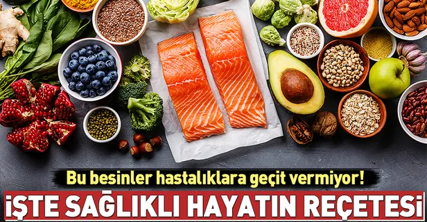 Sağlıklı hayatın renkli reçetesi