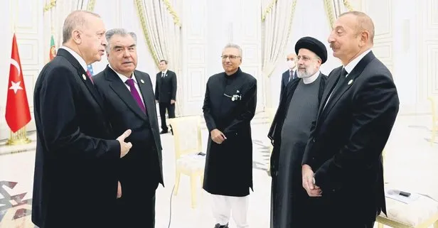 Başkan Recep Tayyip Erdoğan, Türkmenistan’dan dünyaya mesaj verdi