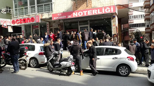 İstanbul'daki nöbetçi noterler doldu taştı! Bursa'dan bile gelen var!-1