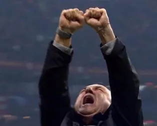 Terim gole böyle sevindi: Allahu ekber