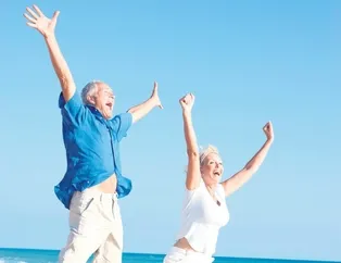 İlerleyen yaş güçlü kemikler yaş