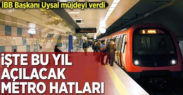 İBB Başkanı Uysal’dan İstanbul’a metro müjdesi!