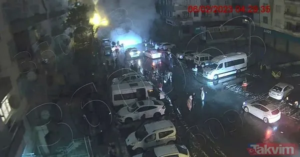 Yüzyılın felaketinde dehşet veren görüntüler günyüzüne çıkıyor! Diyarbakır'da deprem anı: Yıkılan binalar, kaçışan insanlar... - 1