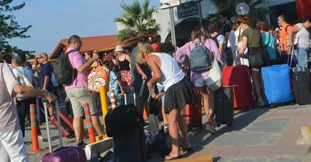 Kurban Bayramı’nı fırsat bilen tatilciler Yunan adalarına akın etti