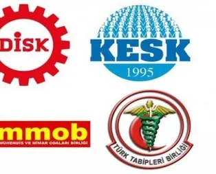 DİSK, KESK, TMMOB ve TTB Barış Pınarı Harekatına karşı çıktı! Küstah sözler
