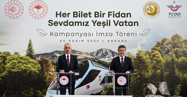 Yeşil Vatan Seferberliği: Her bilet bir fidana dönüşecek!