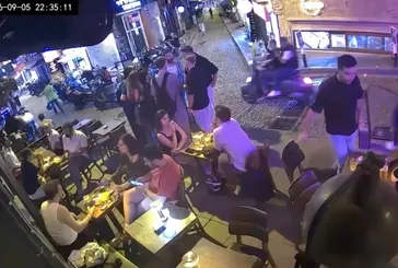 Ortaköy’de havaya ateş açarak paniğe neden olan şüpheli günler sonra motosiklet üzerinde yakalandı