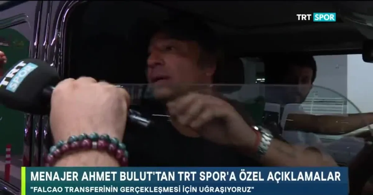 Radamel Falcao Galatasaray'a geliyor mu? Ahmet Bulut açıkladı...
