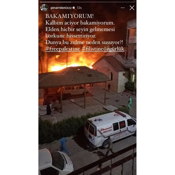 İslam dünyasının en acı gecesi I Barbar İsrail Gazze'de hastaneye saldırdı! Ünlülerden sert tepki: "Doyamadın kana, doyamadın vahşete..."-7