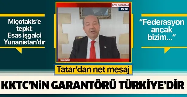 KKTC Cumhurbaşkanı Ersin Tatar’dan net mesaj: KKTC’nin garantörü Türkiye’dir