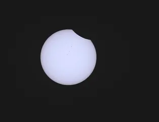 Güneş tutulması gerçekleşti