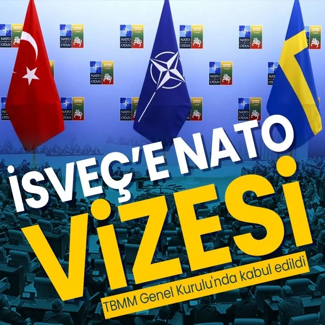 Son dakika: İsveçin NATOya katılımını içeren kanun teklifi, TBMM Genel Kurulunda kabul edildi