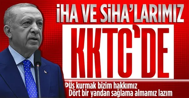 Başkan Erdoğan’dan KKTC açıklaması: Uçaklarımız kalktığı an Kuzey Kıbrıs’ta