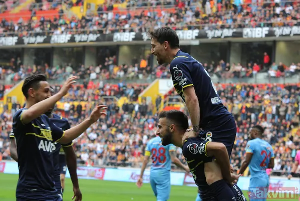 Fenerbahçe, Kayseri deplasmanında galip! (Yukatel Kayserispor 0-4 Fenerbahçe MAÇ SONUCU / ÖZET) - 18