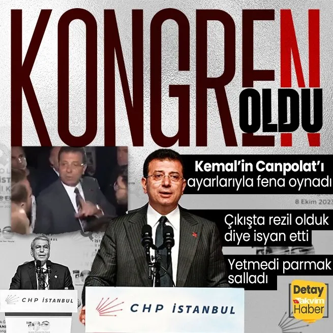 Kemal Kılıçdaroğlunun adayı Cemal Canpolattan salvo yiyen Ekrem İmamoğlu küplere bindi: Bu neydi ayıp ya, rezil olduk