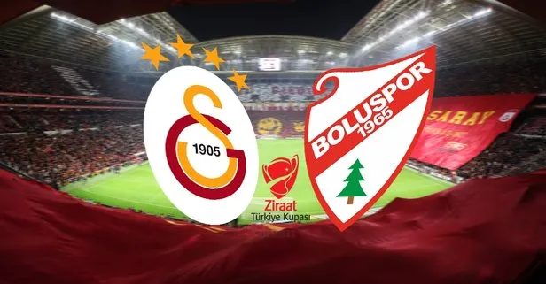 Galatasaray - Boluspor maçı ne zaman, saat kaçta, hangi kanalda? Ziraat Türkiye Kupası son 16 turu