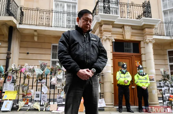 SON DAKİKA: Myanmar'daki askeri darbenin etkisi Londra'da! Büyükelçi içeriye alınmadı - 50