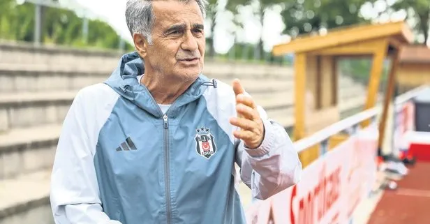 Beşiktaş Teknik Direktörü Şenol Güneş bombaladı! Net mesajlar verdi
