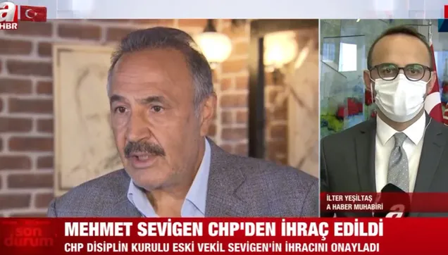 CHP eski milletvekili ve parti üyesi olan Mehmet Sevigen partisinden ihraç edildi