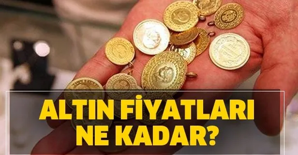 Çeyrek ve gram altın fiyatı ne kadar oldu?