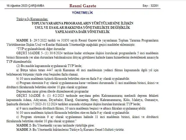 resmi-gazetede-yayimlandi-toplum-yararina-program-suresi-uzatildi-1692137413923.jpeg Resmi Gazete'de yayımlandı! Toplum Yararına Program süresi uzatıldı...-2