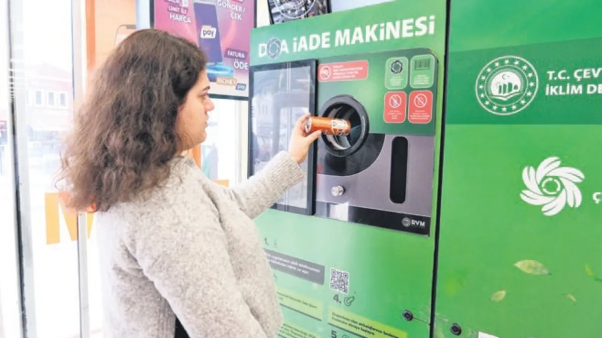 Hem doğa hem vatandaş kazandı: 1 günde 1.5 milyon atık şişe toplandı