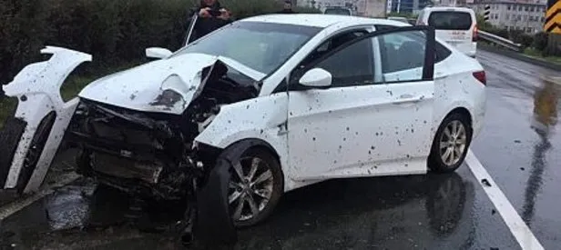 Süper Lig’in yıldızı trafik kazası geçirdi