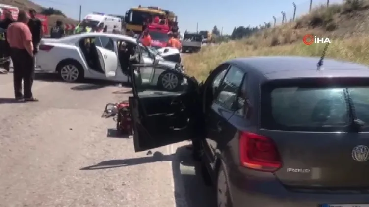 Amasya Suluova trafik kazası: 1 ölü, 5 yaralı