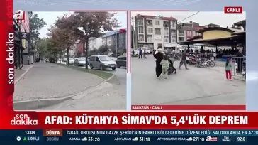 Kütahya Simav’da 5.4’lük deprem meydana geldi