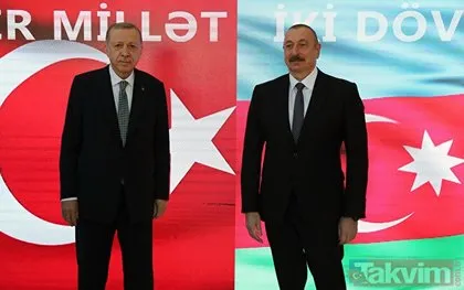 Başkan Recep Tayyip Erdoğan ve Aliyev Bakü’de iki merkezin açılışını yaptı: Çocuklarla yakından ilgilendiler