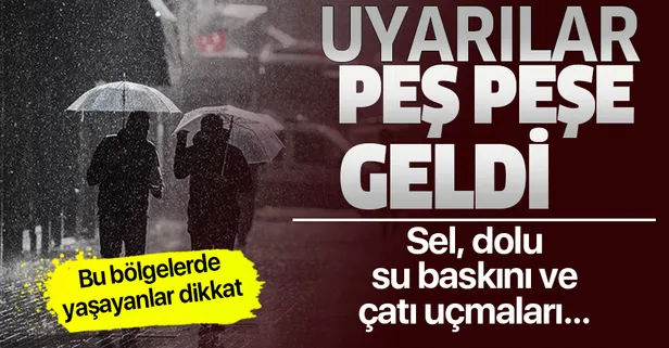 Meteoroloji'den son dakika hava durumu uyarısı! İstanbul'da...