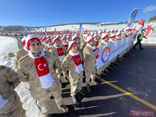 Sarıkamış şehitleri anıldı! Türkiye Kars Sarıkamış'ta "Şühedanın İzinde" yürüdü - 7