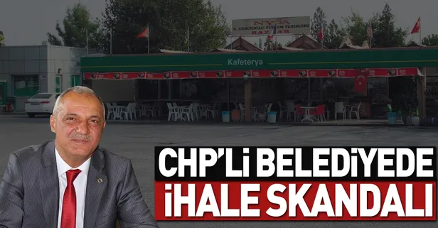 CHP’li belediyede ihale skandalı