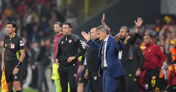 Şenol Güneş, Fenerbahçe maçı sonrası açıklamalarda bulundu