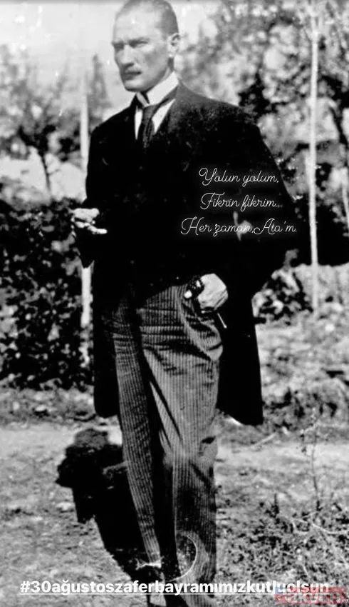 30 Ağustos Zafer Bayramı paylaşımları! Ünlüler peş peşe yayınladı! Esra Erol, Müge Anlı, Demet Akalın, Gülşen Bubikoğlu, Emre Altuğ... - 9