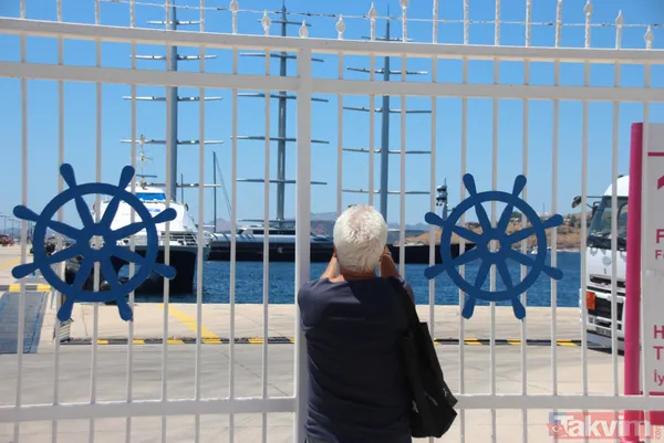 Türkiye'de üretilen dev yelkenli "Malta Şahini" Bodrum'da - 14