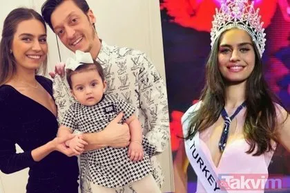 Mesut Özil’in eşi Amine Gülşe’yi daha önce hiç böyle görmediniz! 2014 Miss Turkey birincisi Amine Gülşe meğer...