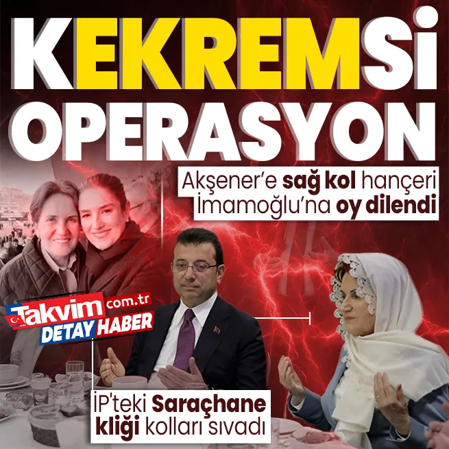 DEŞİFRE | İYİ Partideki Ekremci klik harekete geçti! Kavuncuya değil İmamoğluna oy verin paylaşımları... Talimat Saraçhaneden mi?
