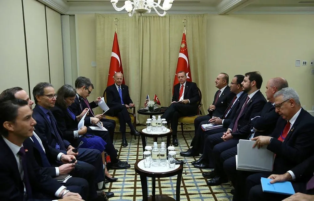 Cumhubaşkanı Erdoğan, Biden'ı kabul etti-2