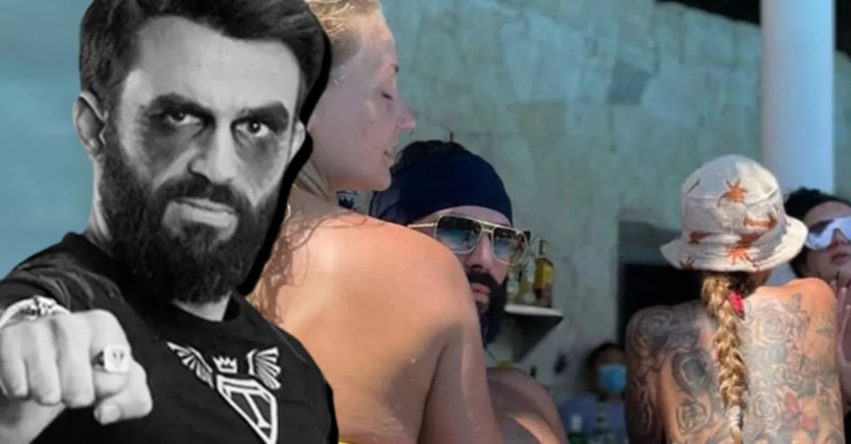 Survivor Turabi Çamkıran kadınların kalçasını elledi sınırları zorladığı karelere tepki yağdı! Saçma saçma hareketler