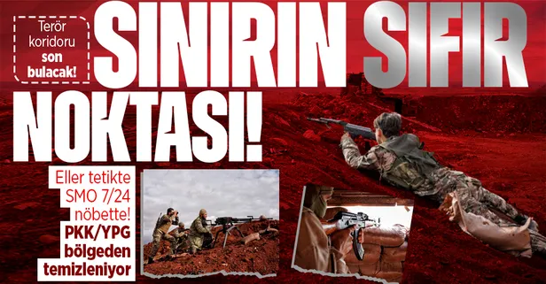 Sınırın sıfır noktası! Şehba'daki PKK/YPG unsurları temizleniyor