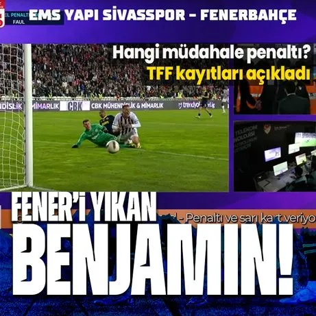 TFF Süper Lig’de 33. haftanın VAR kayıtlarını açıkladı: Sivasspor - Fenerbahçe maçındaki hakem konuşmaları ortaya çıktı