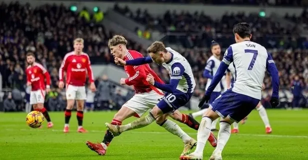 Çöküş sürüyor! Tottenham - Manchester United: 1-0 | MAÇ SONUCU