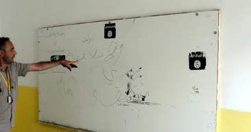 Tel Abyad’daki Ermeni Kilisesi önce DEAŞ sonra PKK tarafından karargah olarak kullanılmış