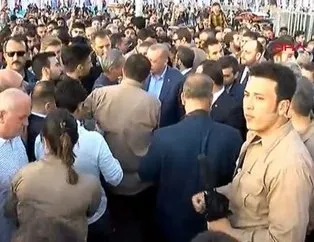 Başkan Erdoğan Taksim’de vatandaşla kucaklaştı