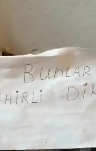 Sahte içki operasyonunda polisleri bile şaşkına çeviren not