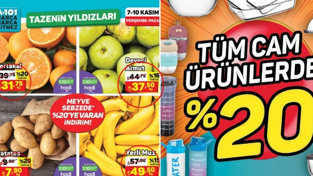 4,5 litre ayçiçek yağı bedavadan biraz daha pahalı! A101 ve Tarım Kredi Market Kasım indirimleri! Tencere, kaşar peynir, zeytinyağı, deterjan...