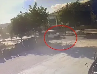 Akılalmaz kurtuluş kamerada!